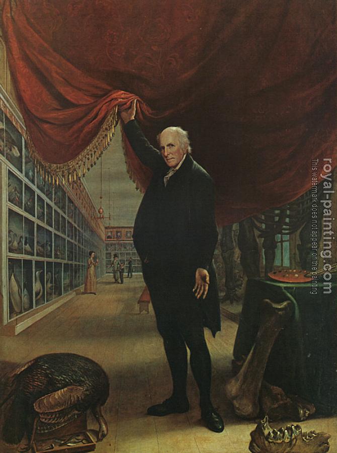 Charles Willson Peale : The Artist in his Museum, 1822, Pennsylvania Academy of the Fine Arts